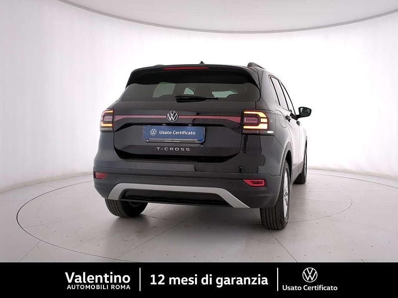 Usata VW T-Cross Style 110 CV (80 kW) 2023 Nero SUV