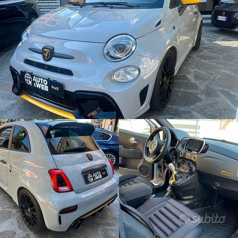 Grigio Usata 2018 Abarth 595 Tre volumi | 17.500 € (Buon prezzo) - Immagine 1/4