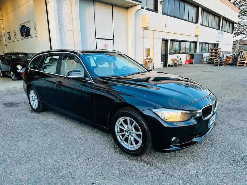 Usata BMW 316 115 CV (84 kW) 2015 Nero Station wagon