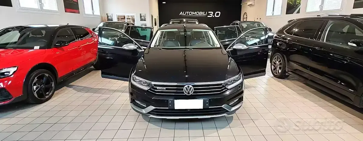 Usata VW Passat Alltrack 190 CV (139 kW) 2016 Nero Station wagon