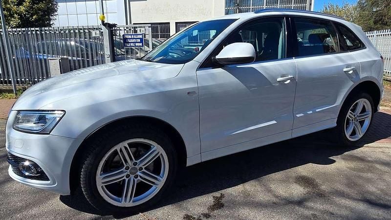 Usata Audi Q5 Advanced Plus 177 CV (130 kW) 2014 Bianco SUV