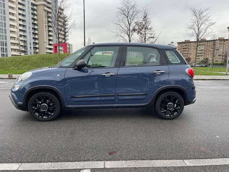 Usata Fiat 500L Cross 95 CV (69 kW) 2018 Blu/azzurro Monovolume
