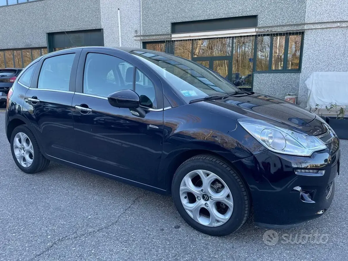 Usata Citroën C3 Exclusive 82 CV (60 kW) 2015 Grigio Berlina