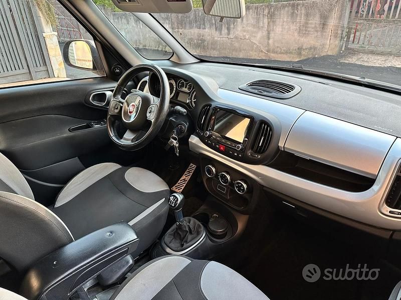 Usata Fiat 500L 95 CV (69 kW) 2017 Grigio Monovolume