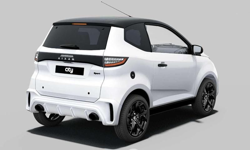 Nuova Aixam City Sport 2026 Bianco Utilitaria