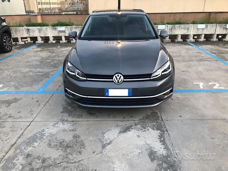 Usata VW Golf VII 125 CV (91 kW) 2017 Grigio Berlina
