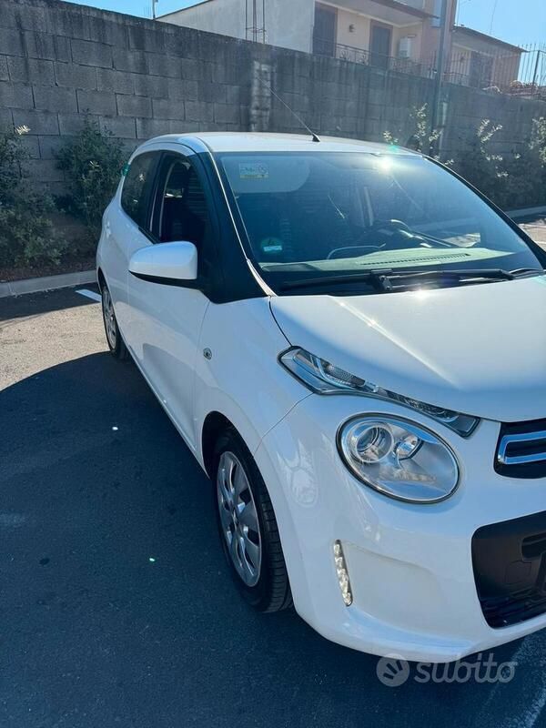 Usata Citroën C1 72 CV (52 kW) 2018 Bianco Utilitaria