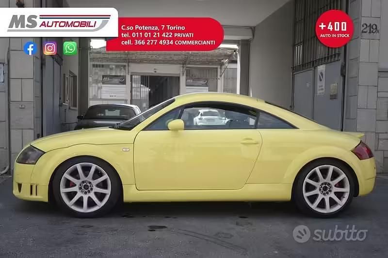 Usata Audi TT 225 CV (165 kW) 2000 Giallo Coupé