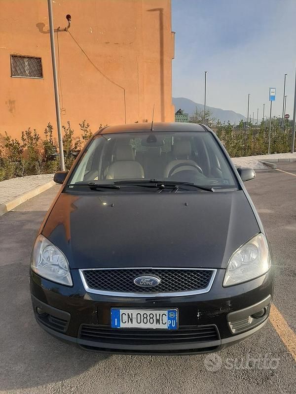 Usata Ford C-MAX Ghia 110 CV (80 kW) 2004 Nero Monovolume