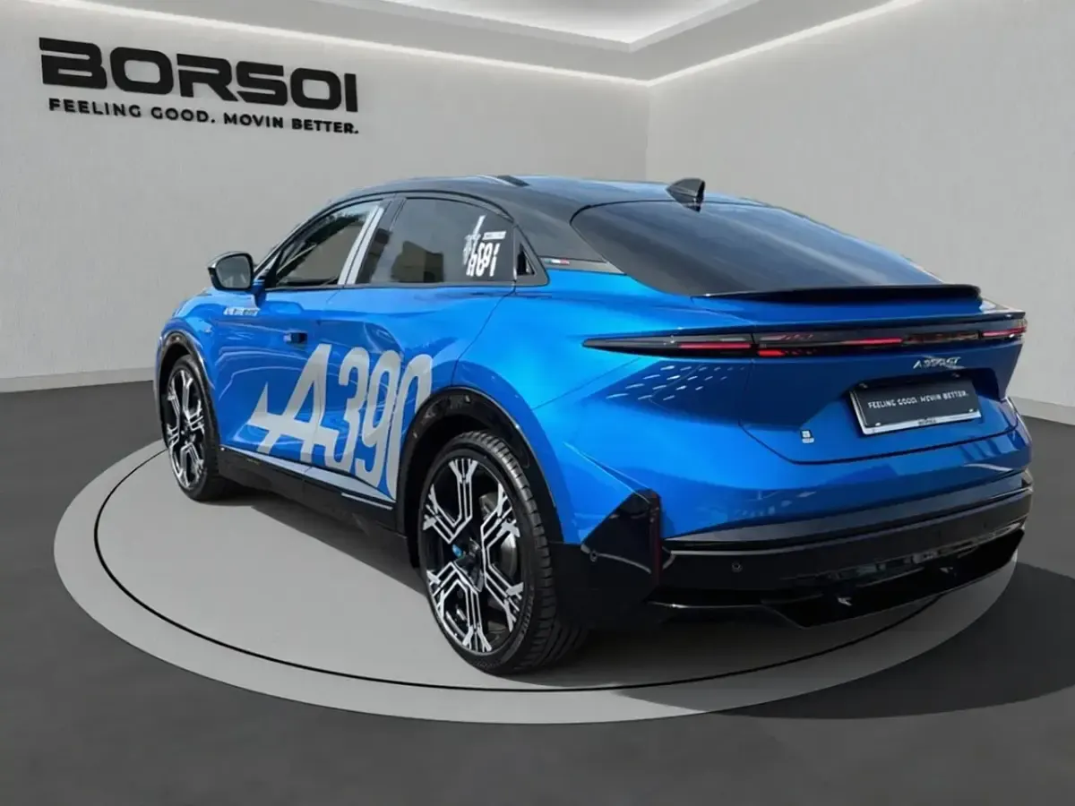 Nuova Alpine A390 2026 Bleu alpine vision SUV