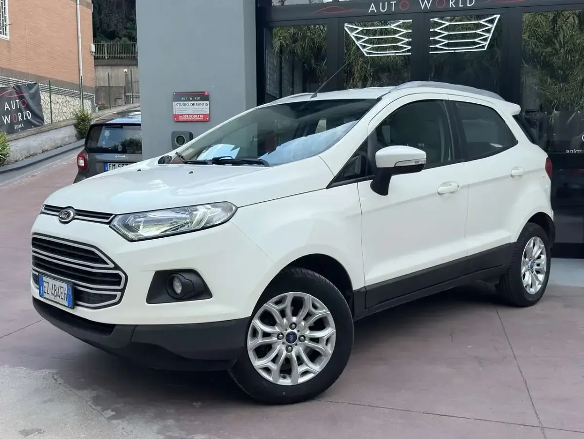 Usata Ford Ecosport 91 CV (66 kW) 2015 Bianco SUV