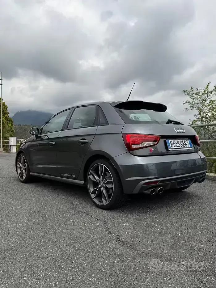 Usata Audi S1 231 CV (169 kW) 2016 Grigio Utilitaria