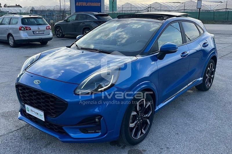 Usata Ford Puma ST-Line X 125 CV (91 kW) 2022 Blu Station wagon