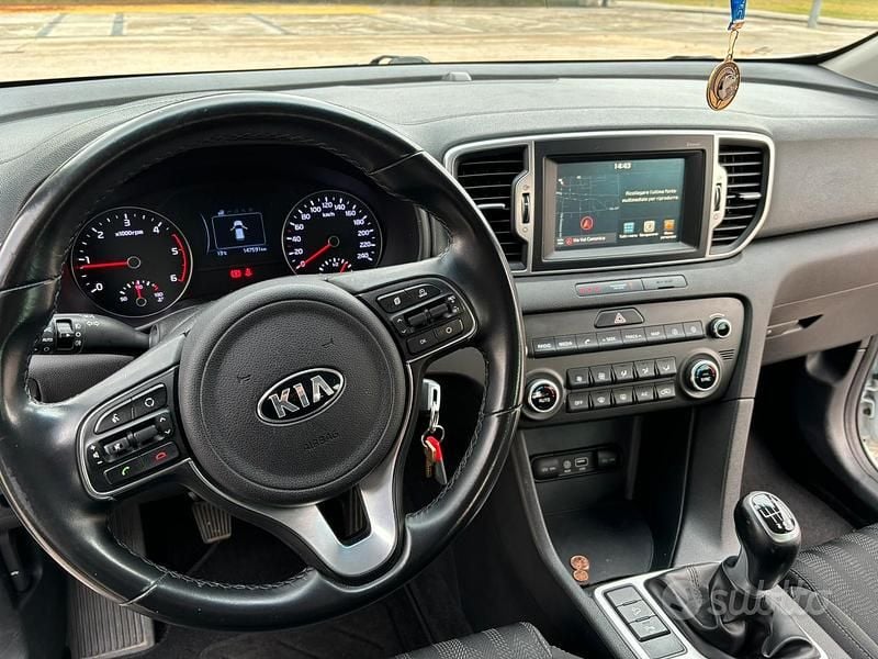 Usata Kia Sportage 116 CV (85 kW) 2018 Bianco SUV