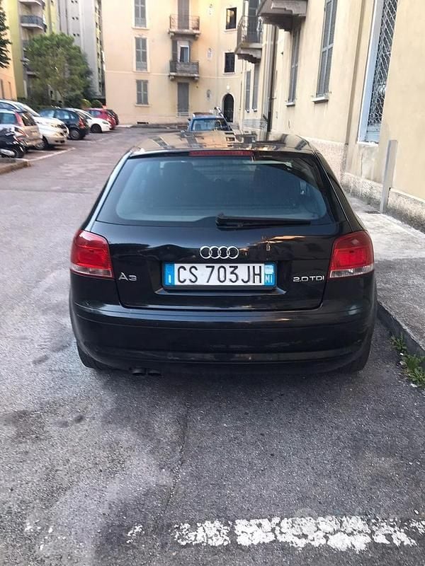 Usata Audi A3 140 CV (102 kW) 2004 Nero Utilitaria