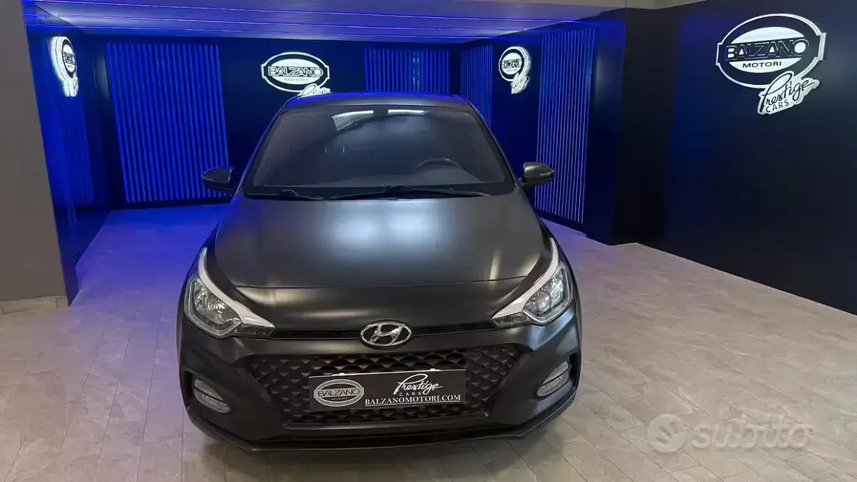 Usata Hyundai i20 Advanced 75 CV (55 kW) 2019 Nero Utilitaria