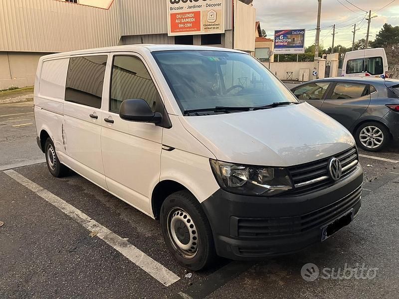 Usata VW T6 150 CV (110 kW) 2018 Bianco Furgone