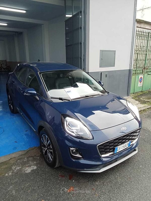 Usata Ford Puma Titanium S 125 CV (91 kW) 2023 Blu/azzurro SUV