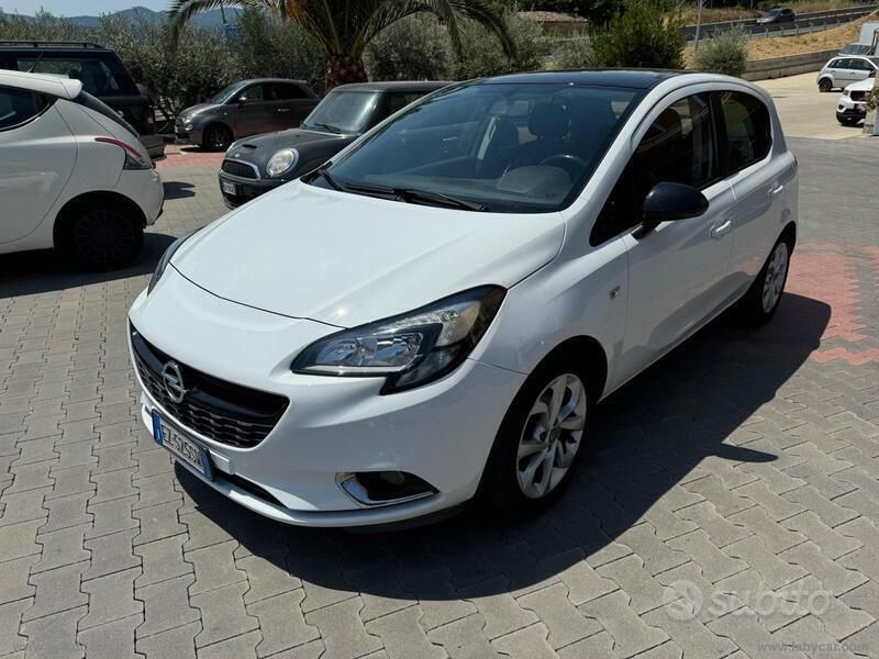 Usata Opel Corsa S 90 CV (66 kW) 2015 Bianco Berlina