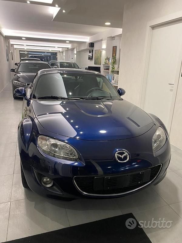 Usata Mazda MX5 Center-Line 126 CV (92 kW) 2011 Blu Cabrio