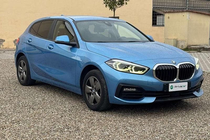 Usata BMW 116 Advantage 116 CV (85 kW) 2020 Blu Utilitaria
