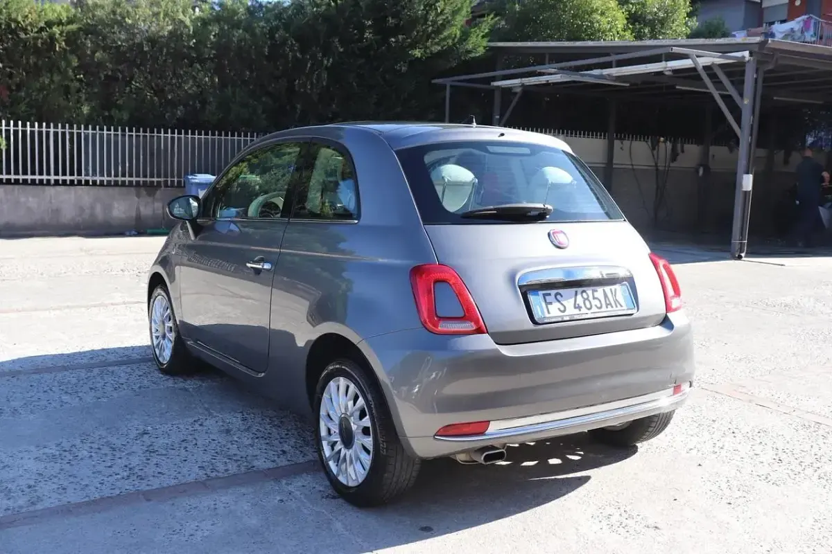 Usata Fiat 500 Lounge 95 CV (69 kW) 2018 Grigio Berlina