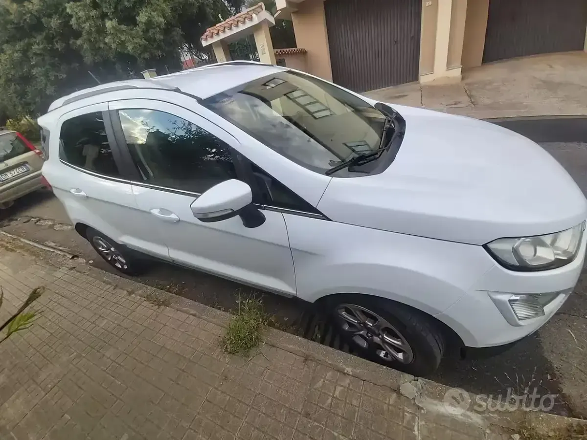 Usata Ford Ecosport 99 CV (72 kW) 2019 Bianco SUV