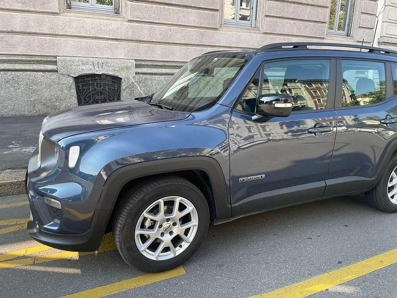 Blu/azzurro Usata 2023 Jeep Renegade Longitude SUV | 19.500 € (Buon prezzo) - Immagine 1/4