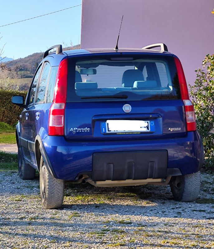 Usata Fiat Panda Climbing 60 CV (44 kW) 2009 Blu Utilitaria