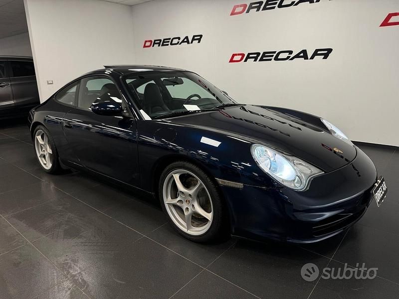 Usata Porsche 911 Carrera 320 CV (235 kW) 2004 Blu Coupé