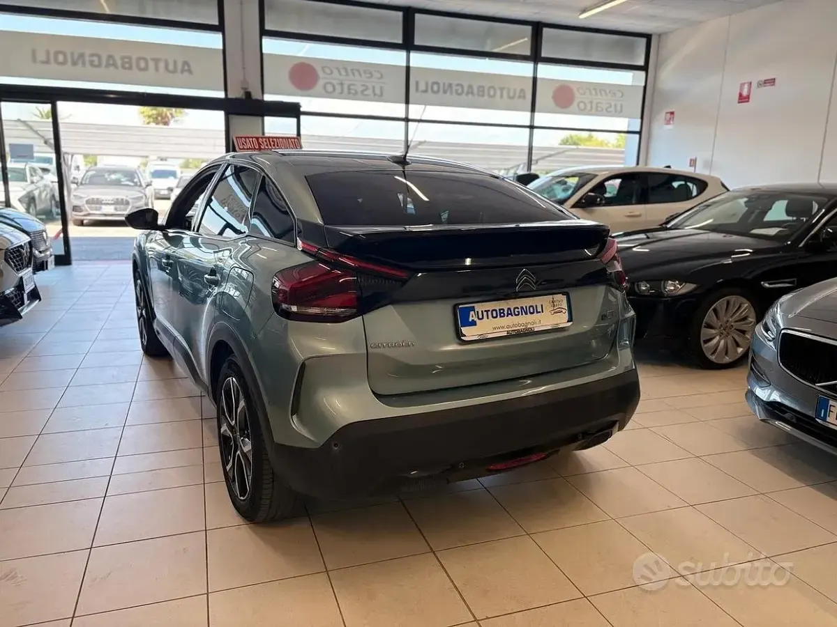 Usata Citroën e-C4 Shine 56 kW (77 CV) 2021 Bluazzurro Berlina
