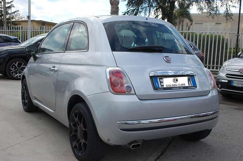 Usata Fiat 500 Lounge 69 CV (50 kW) 2012 Argento Berlina