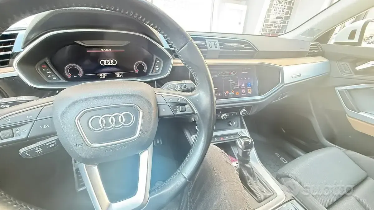 Usata Audi Q3 150 CV (110 kW) 2019 Bianco SUV