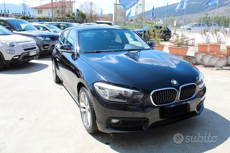 Usata BMW 116 2019 Nero Utilitaria