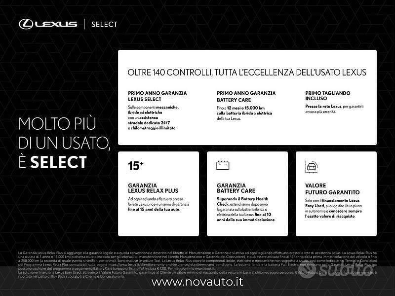 Usata Lexus UX Executive Line 183 CV (134 kW) 2022 Nero SUV