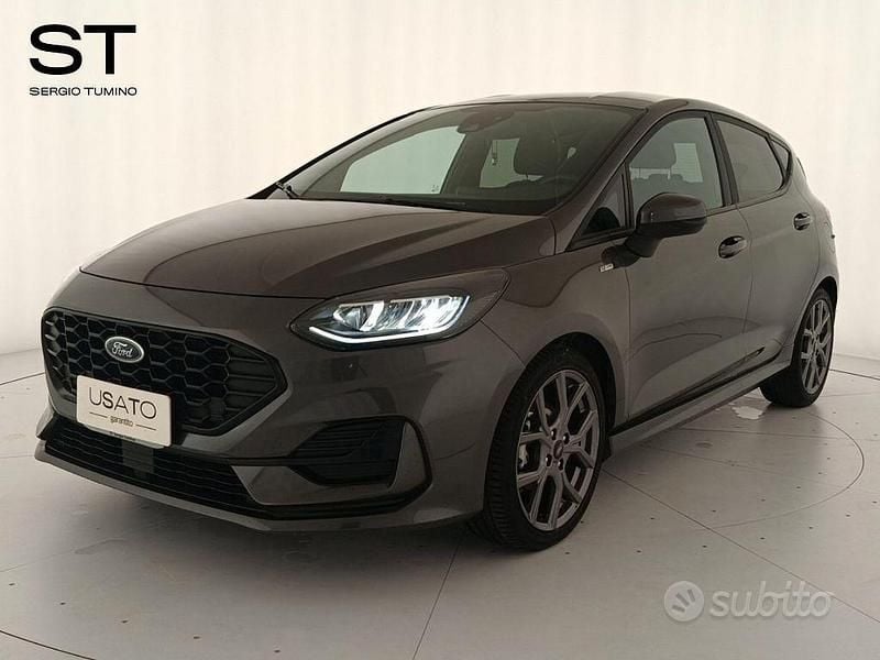 Usata Ford Fiesta ST-Line 125 CV (91 kW) 2023 Grigio Utilitaria