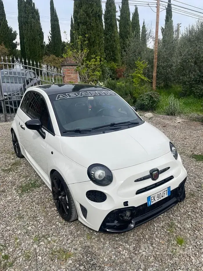 Usata Abarth 500 Esseesse 160 CV (117 kW) 2011 Bianco Berlina