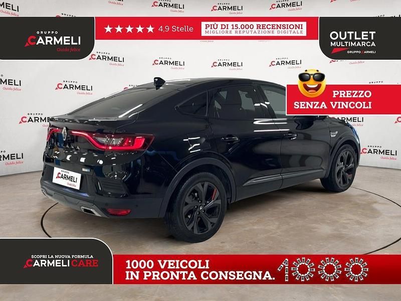 Usata Renault Arkana RS Line 142 CV (104 kW) 2021 Nero SUV