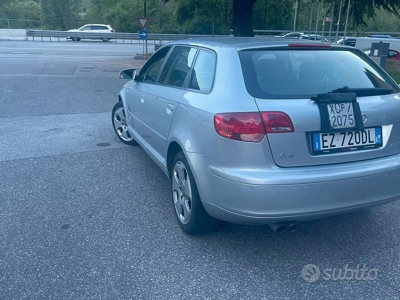 Usata Audi A3 Attraction 170 CV (125 kW) 2007 Grigio Utilitaria