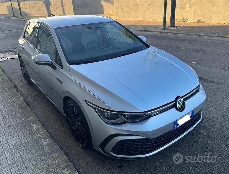 Usata VW Golf VII GTD 200 CV (147 kW) 2021 Grigio Utilitaria
