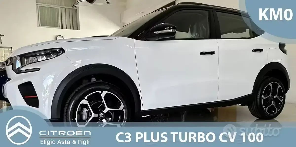 Nuova Citroën C3 100 CV (73 kW) 2026 Bianco SUV