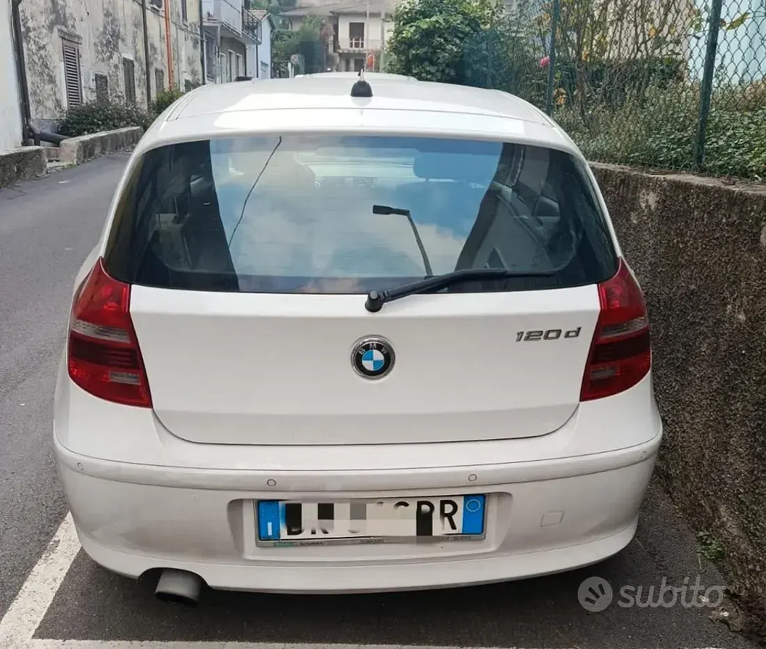 Usata BMW 120 177 CV (130 kW) 2008 Bianco Utilitaria