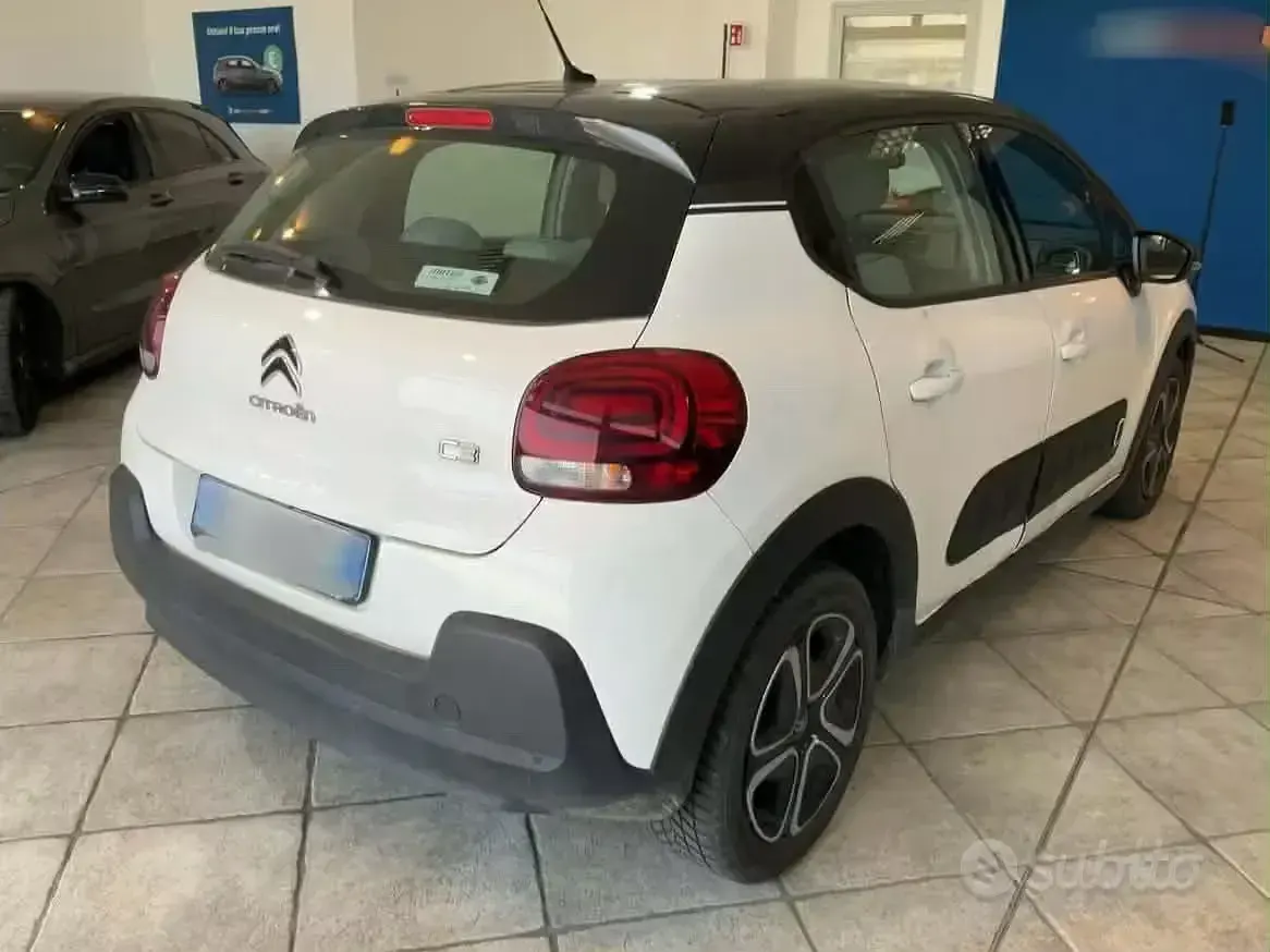 Usata Citroën C3 Shine 75 CV (55 kW) 2018 Bianco Utilitaria