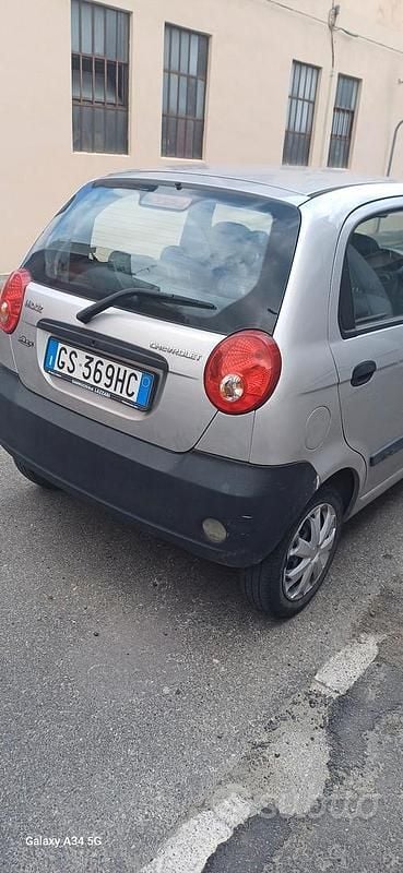 Usata Chevrolet Matiz 52 CV (38 kW) 2007 Grigio Utilitaria