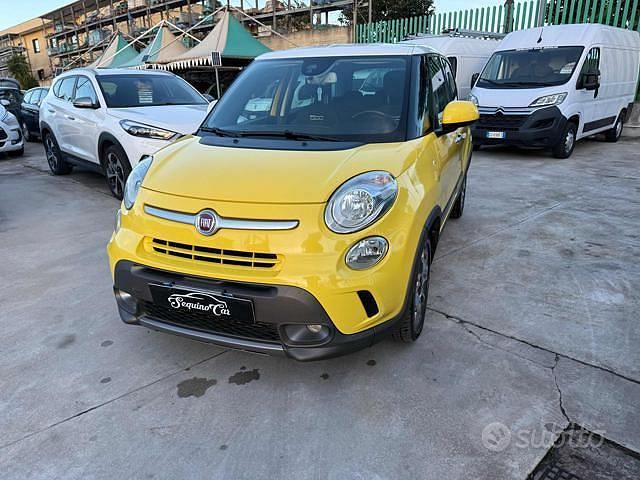 Usata Fiat 500L Trekking 105 CV (77 kW) 2014 Giallo Monovolume