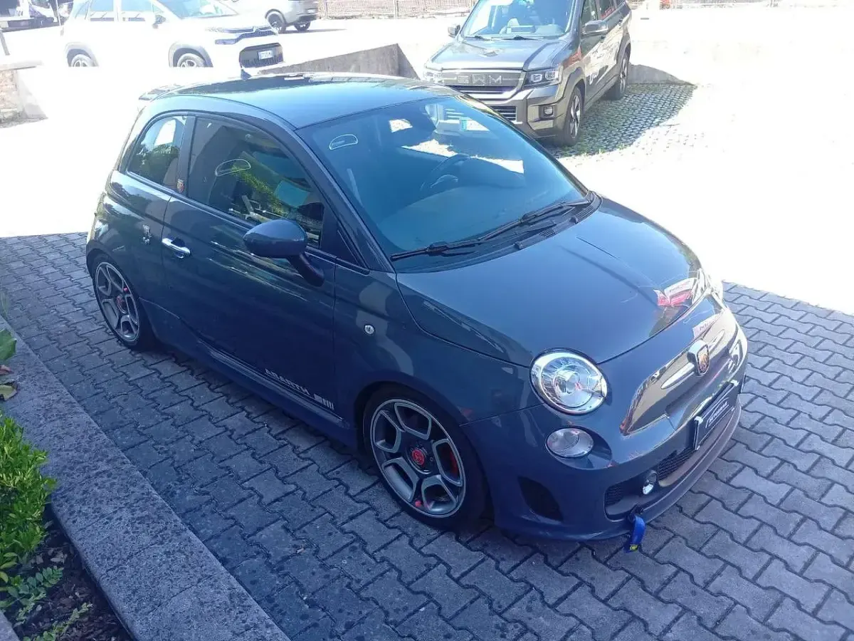 Usata Abarth 500 Custom 135 CV (99 kW) 2015 Grigio Utilitaria