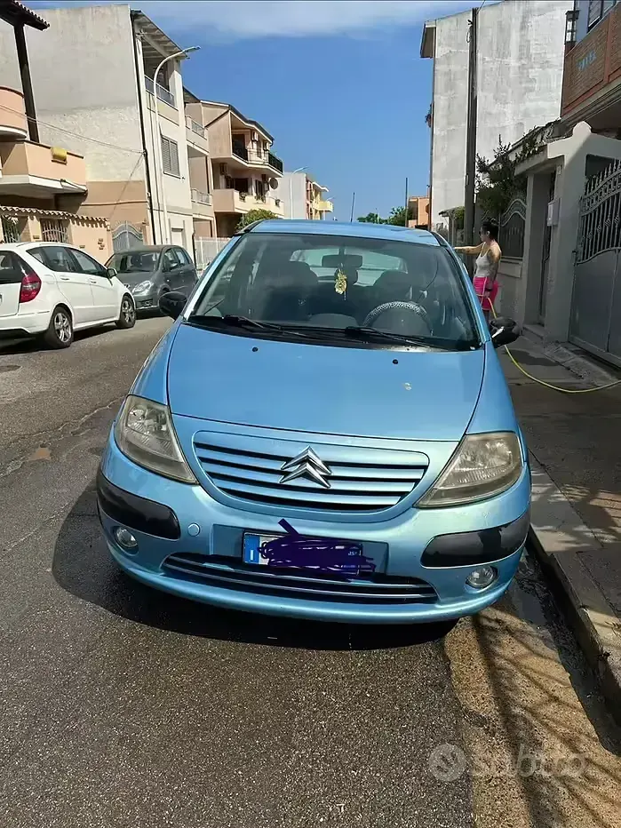 Usata Citroën C3 70 CV (51 kW) 2005 Bluazzurro Utilitaria