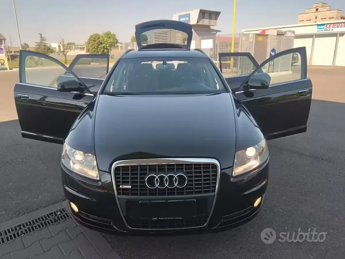 Usata Audi A6 S-Line 210 CV (154 kW) 2007 Nero Station wagon
