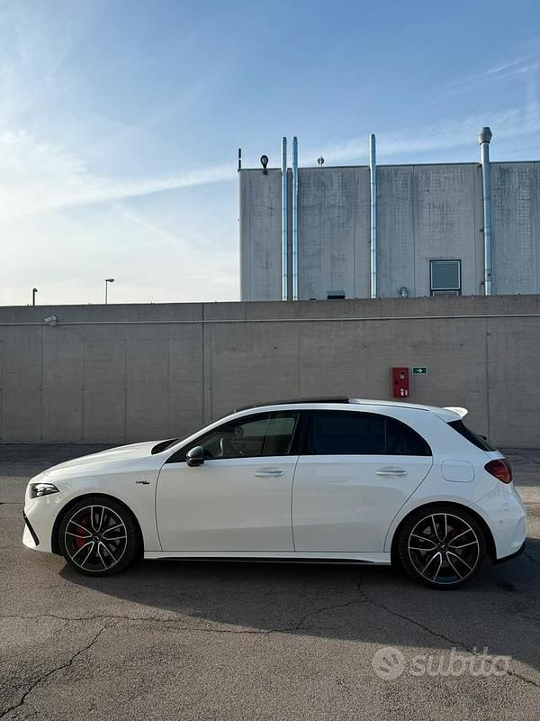 Usata Mercedes A35 AMG Premium Plus 306 CV (225 kW) 2023 Bianco Berlina