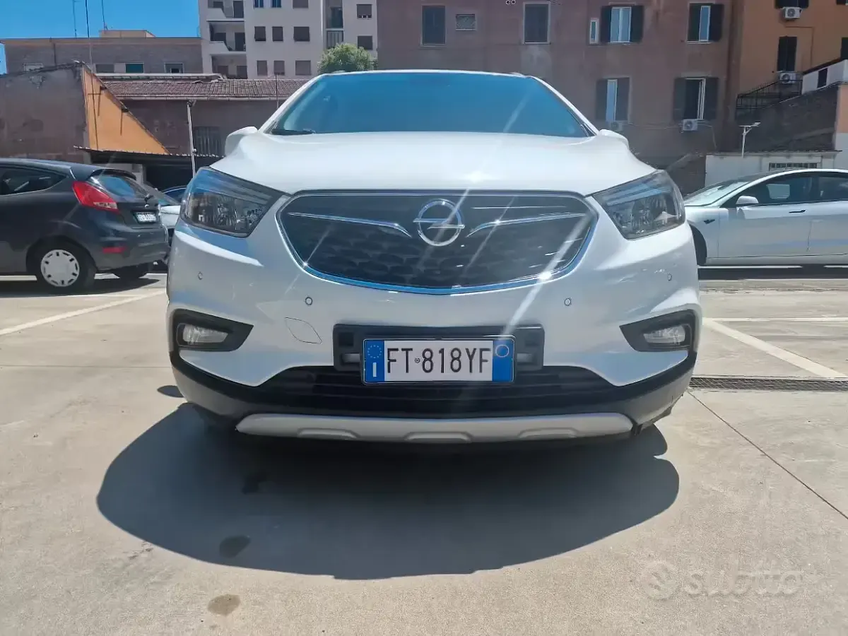 Usata Opel Mokka X 140 CV (102 kW) 2018 Bianco SUV